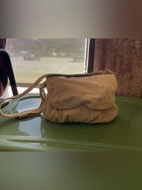 Vintage Fossil Corduroy Purse